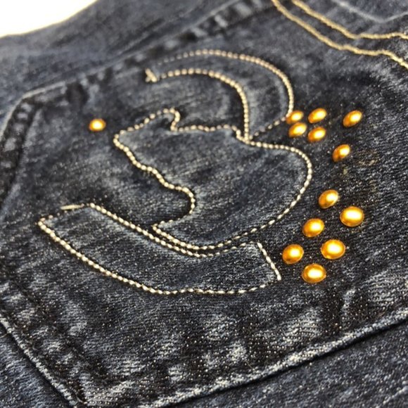 VINTAGE ECKO RED SLIM BOOT JEANS 34x32 😎 - Picture 12 of 12